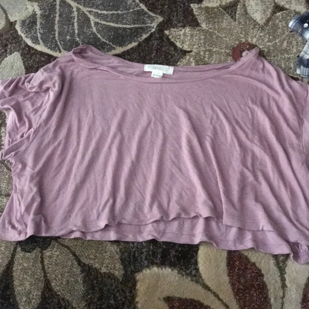 Size L comfy crop top